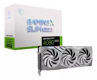 Msi Geforce Rtx 4080 Super 16g Gaming X Slim White