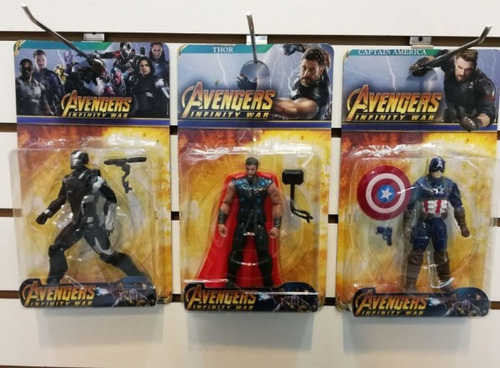 Avengers Infinity War Muñecos Con Luz Y Articulados Modelos