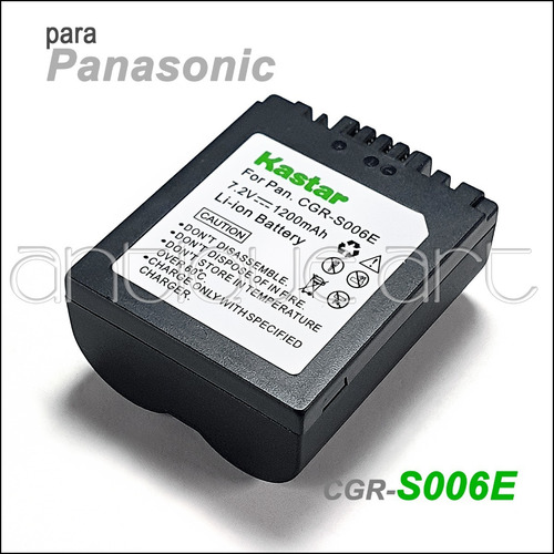 A64 Bateria Cgr-s006e Para Lumix Panasonic Dmw-bma7 Fz30 Fz8