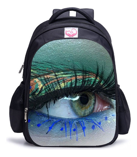 La Mochila De Estudiante Con Estampado De Ojos Más Vendida D