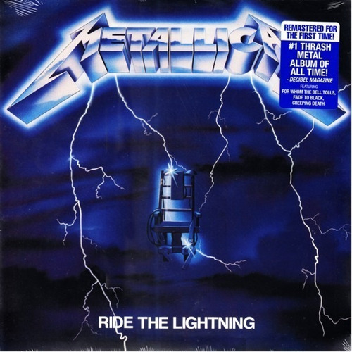 Imagen 1 de 2 de Vinilo Metallica Ride The Lightning Nuevo Sellado