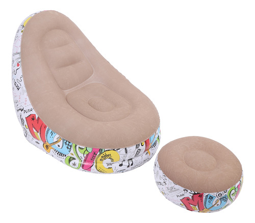 Tumbona Inflable, Sofá, Sillón, Taburete Portátil