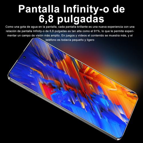 S25 Dual Sim 16gb Ram 512gb Rom 2025 Popular El Último Modelo Smartphone Android 14 Barato Desbloquea Más Barato Celular 5g Wifi 6,8 Pulgadas Negro