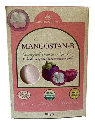 Mangostan - B 100% Fruta Organica 100gr./ Agronewen