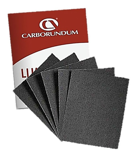 Lija De Agua Carborundum 600 Bolsa 50 Und