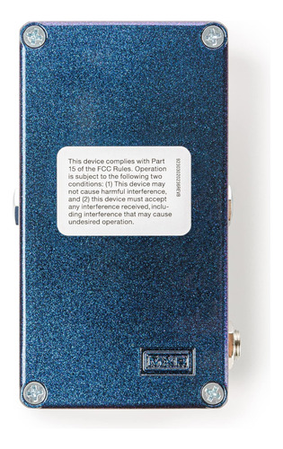 Mxr M306 Poly Blue Octave Pittle Fuzz Y Modulación Multi Efe