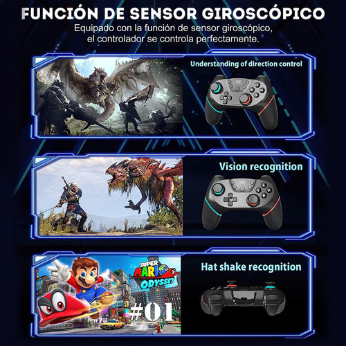 Control Inalámbrico Gamepad Para Nintendo Switch Joystick