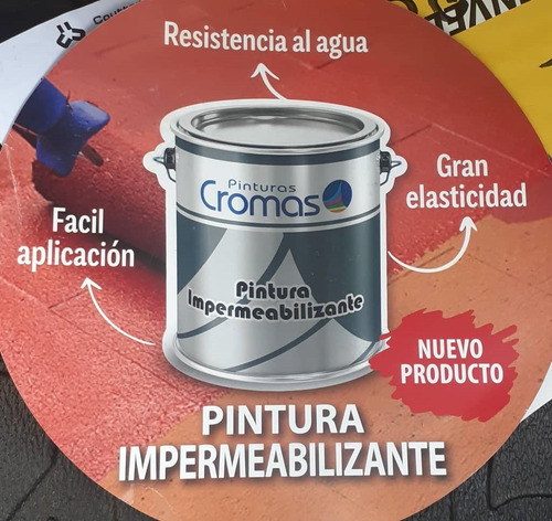 Pintura Impermeabilizante Elastomérica Gris-rojo-verde-galón