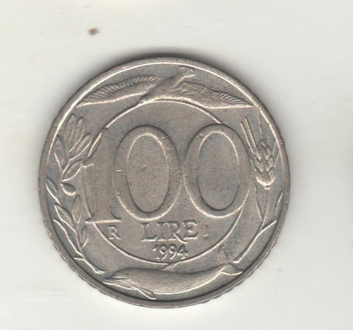 Italia Moneda De 100 Liras Año 1994 Km 159 - Xf