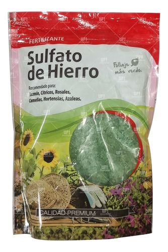 Fertilzante La Jardinera Granulado Sulfato De Hierro 500grs