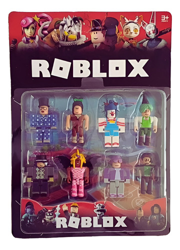 Roblox - Kit Com 8 Bonecos Avatar - Colecionável