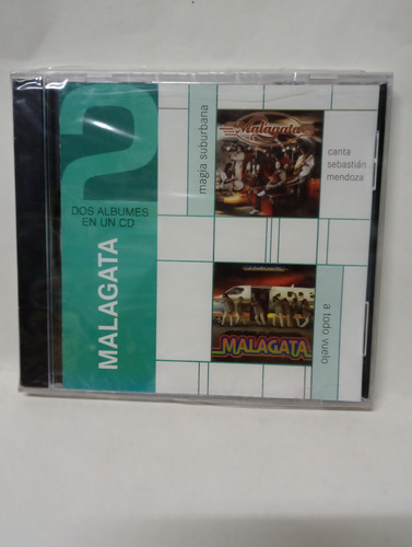 Cd Malagata 2 Álbumes En 1 Cd