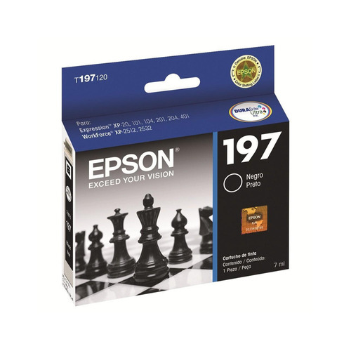 Epson Cartucho Negro T197120 - Mosca