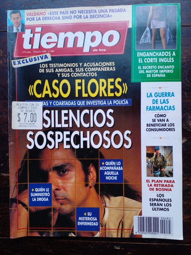 Revista Tiempo De Hoy 19/6/95 Jorge Valdano Sharon Stone 