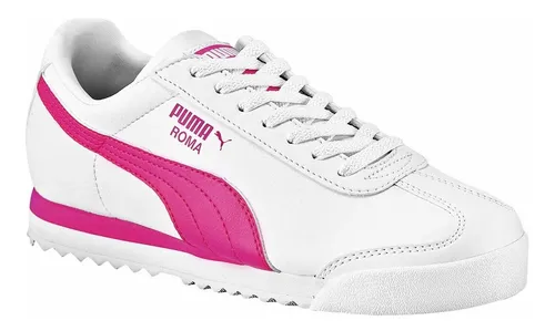 Puma roma rosa con blanco cheap