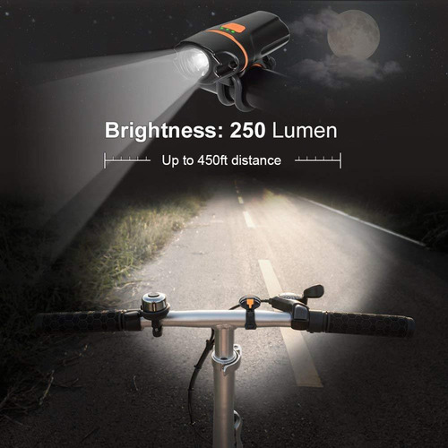 Bicicleta Bicicleta Led Faro Delantero Conjunto Impermeable