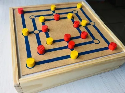 Jogos de Mesa 5x1 Xadrez, Dama, Ludo, Trilha, Jogo da Velha Educativos  Jogos Classicos Zaramela Brinquedos