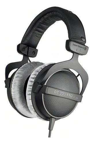 Fone Beyerdynamic Dt 770 Pro 80 Ohm Studio Garantia-promoção Cor Preto