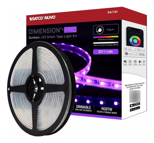 Iluminacion Dimension Pro Luz Cinta Inteligente Rgb Cambio