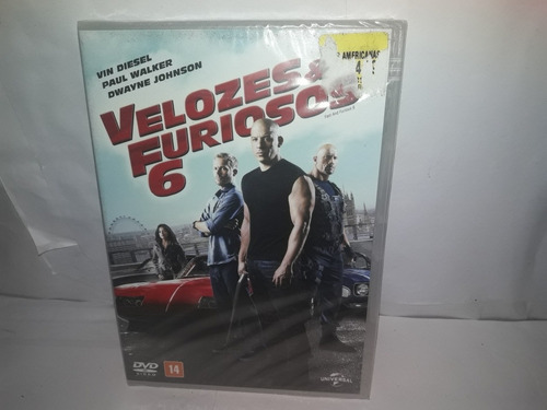 Imagem 1 de 2 de Dvd Filme Velozes & Furiosos 6 Ação Dublado Lacrado