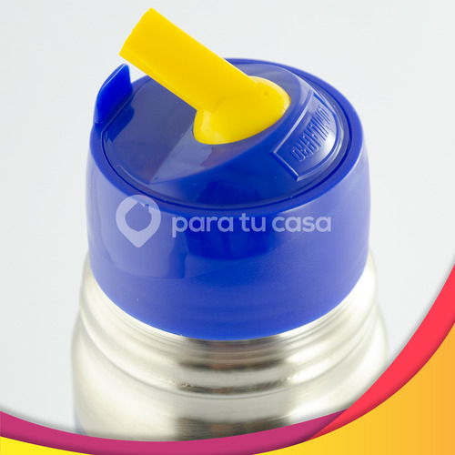 Termo Acero Inoxidable 1 Lt Luminox Equipo Fútbol Lumilagro