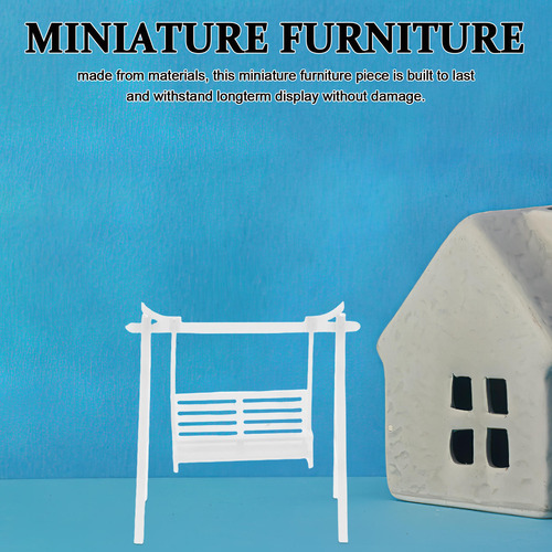 2 Columpios Para Casas De Muñecas: Colgantes En Miniatura A