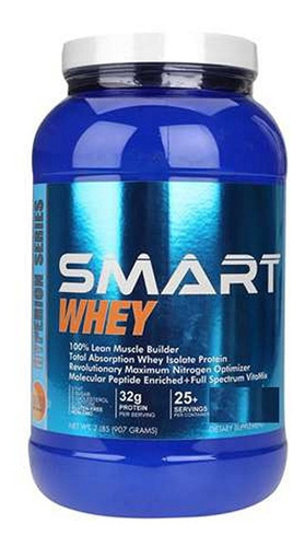 Suplemento Saturn Smart Whey Isolado Sabor Chocolate 2lb