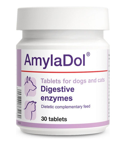 Enzimas Digestivas Para Perros Y Gatos Amyladol 30 Tab