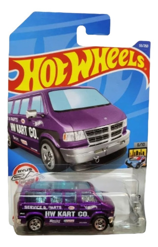 Hotweels Dodge Van - Hw Metro 6/10 - 55/250 Año 2021