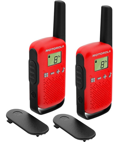 Radio Talkabout Go Live T110br 25km Red - Motorola