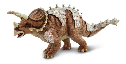 Triceratops Armored Dinosaurio Blindado Safari Muñeco Atrix