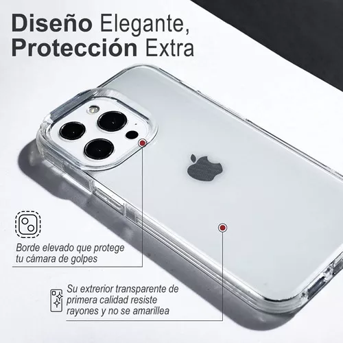 Funda De Uso Rudo Raptic Clear Transparente Para Iphone 13 Pro Max