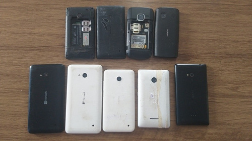Lote 9 Celulares Microsoft/nokia Sucata