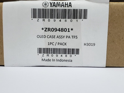 Tela Lcd Display Canais Mesa Som Digital Yamaha Tf1 Tf3 Tf5