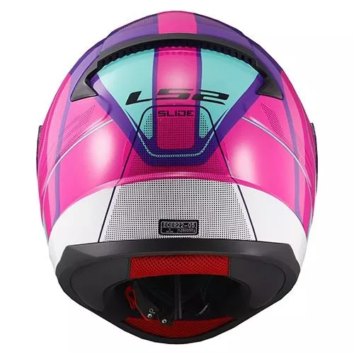 Casco Integral Moto Mujer LS2 RAPID POPPIES Blanco-Rosa FF353 - Tienda Moto  Rider México