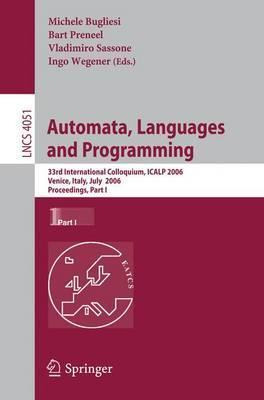 Libro Automata, Languages And Programming - Michele Bugli...