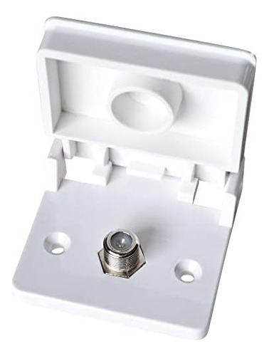 T111, Conector De Tv Resistente A La Intemperie, Blanco