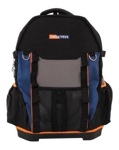 Mochila Tecido Profissional Ferramentas 50x35 Dexter - Azul