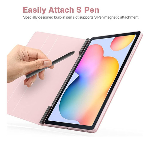 Funda Case Para Galaxy Tab S6 Lite P613 P619 Con Portalápiz