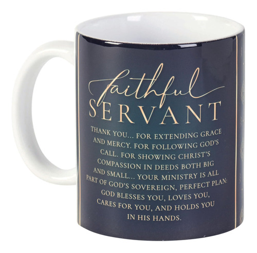 Dicksons Faithful Servant Taza De Café De Cerámica Novedosa 