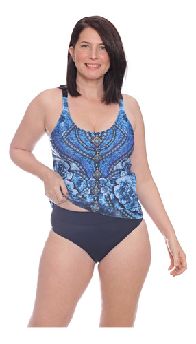 Malla Tankini Talle Grande Mujer Art 227 