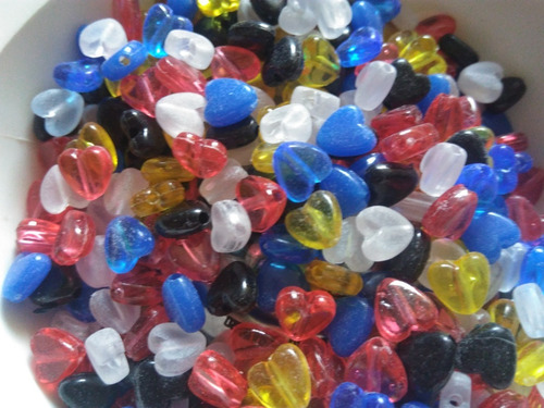 3,000 Cuentas De Corazón Para Pulseras - Colores Surtidos