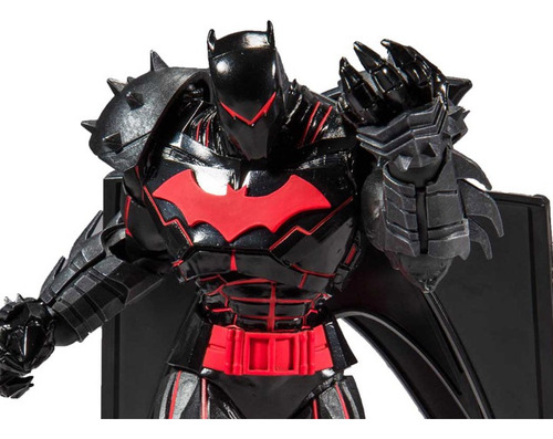 Batman And Robin Dc Multiverse Hellbat Suit Mcfarlane