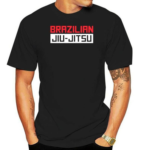 Camiseta Bjj T Brazilian Jiu Jitsu Para Hombre, Talla Grande