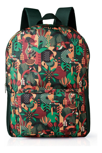 Mochila Crer Para Ver Cor Verde