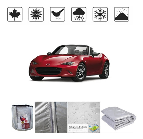 Funda Car Cover Mazda Mx-5 2006 Al 2019 100% Vs Granizo Mx5