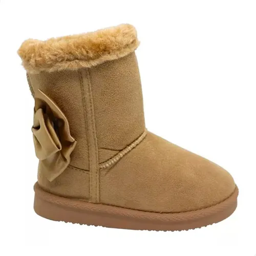 Bota Andrea Ni a Marron Suave Mo o Afelpada And21 Cuotas sin inter s
