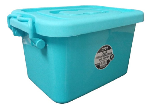 Caja Organizadora De Plastico Con Manijas 5 Litros 