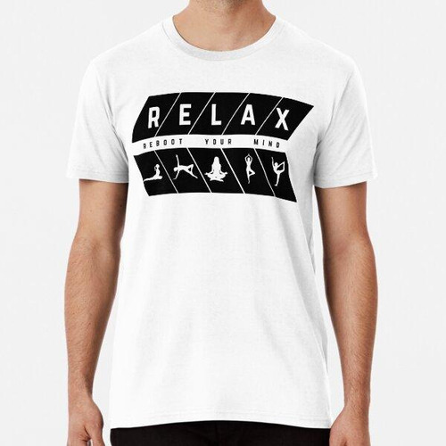 Remera Camiseta Relax-yoga-meditación Algodon Premium