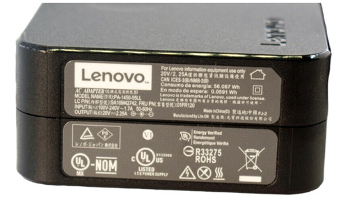 Original Lenovo 20v 2.25a 45w Pin Pequeño 4.0*1.7